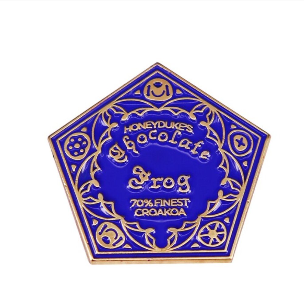 Harry Potter Honey Chocolate Frog Box HoneyDukes Enamel Pin